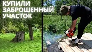 Купили заброшенный дачный участок. С чего начать?