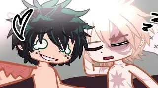 bakugo and deku sleep together