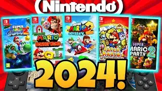 Mario Games on Switch in 2024 Are Looking Interesting…