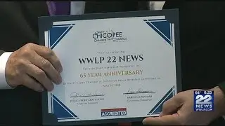 22News and Bob Charland honored by Chicopee Chamber of Commerce