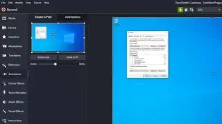 Using Zoom & Pan in Camtasia to enhance your display