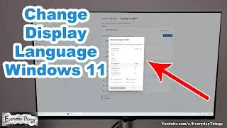 How to Change Display Language on Windows 11 - Step-by-Step Guide!