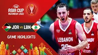 Jordan 🇯🇴 - Lebanon 🇱🇧 | Semi-Final | Basketball Highlights - 