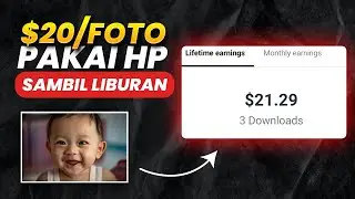 Modal Kamera HP ! Dibayar $20/Foto Dari APK Ini | Cara Menjual Foto Secara Online Terbaru 2024