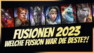 Raid: Shadow Legends | 2023 Fusionen | Welche Fusion war die Beste? | 2023 Tierlist