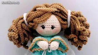 Амигуруми: схема Ангел-хранитель. Игрушки вязаные крючком - Free crochet patterns.
