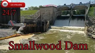 Smallwood Dam - Michigan - 24/7 HD Live Stream