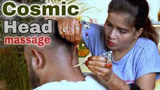 Asmr Ultra Relaxing Scalp pressure point Head Massage with brain tingles for relief your stress