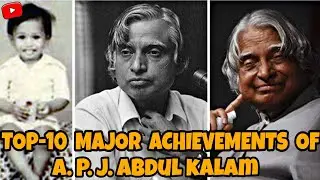 Top- 10 Major Achievements of A.P.J. Abdul Kalam | Birthday Special 🎂 | Missile Man of India 🇮🇳