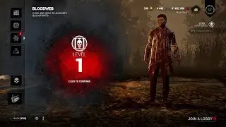 Leveling Adam Francis To Prestige 3 - Dead by Daylight