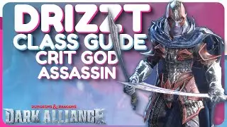 OP Crit Assassin DRIZZT Build Guide - Dungeons & Dragons Dark Alliance