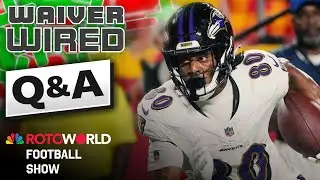 NFL Fantasy Football Q&A (9/10/24) | Rotoworld Football Show | NBC Sports