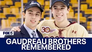 Gaudreau brothers remembered at funeral service Monday