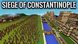 Epic Siege of Constantinople in Minecraft | Fall of Byzantine Empire