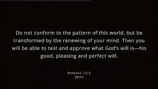 Sleep with Scripture (10 hours) | Romans 12:2 | NIV