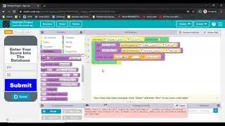 Creating a Database from User Input in App Lab on code.org