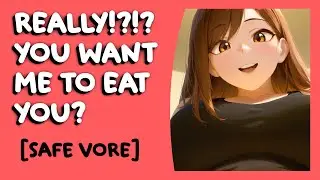 Vored by your Friend's Sister! 😰 [F4A] [Vore ASMR] [Giantess Vore] [Shrinking] [Safe Vore]
