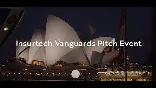 Guidewire Insurtech Vanguards' First Global Pitch Event: Sydney 2024