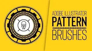 Custom Pattern Brush - Adobe Illustrator Tutorial