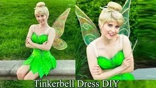 I'm making a Tinker Bell dress - Tinker Bell costume DIY | Yaffie Dreams