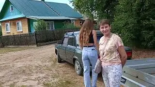 Дети приехали, поездка в город, ремонт начался.