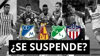 ¿Se Suspende El Futbol En Colombia? ¿La Libertadores y Sudamericana En Nuestro Pais?