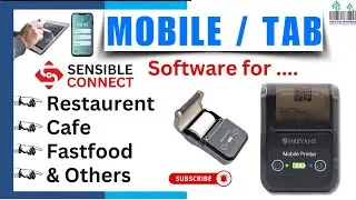 Best Billing Machine for Restaurant & Food Business Mobile/ Tab Billing Software Sensible Restaurant