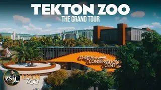 Tekton Zoo Tour ¦  Beautiful Modernist City Zoo ¦ Planet Zoo Franchise mode ¦ Ep. 50