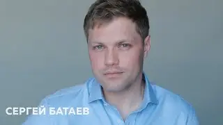 Визитка с человеческим лицом для  Сергея Батаева