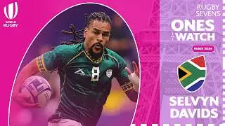 South African Olympic captain Selvyn Davids | His SVNS 2023/24 Highlights