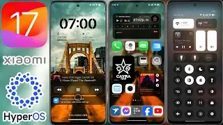 Instala iOS 17 En Xiaomi Poco Redmi (Tema Para HyperOS ROM Xiaomi.eu Y CHINA)