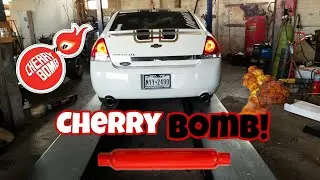 2007 Chevy impala cherry bomb glasspack vs straight pipe! (How Much Did I Spend?)