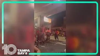 Ybor City shooting: Video shows chaos after gunshots