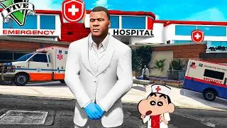 Franklin Become Doctor and Open Billionaire Hospital In GTA 5 | SumitOP