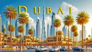 Dubai by Day, Part 1... 4K ~ Cinematic Travel Video