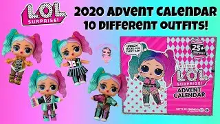 LOL Surprise Advent Calendar Unboxing 2020 Holiday OOTD Outfit of The Day