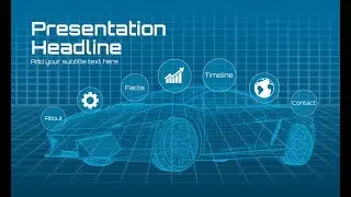 Car Infographic - Prezi Presentation Template