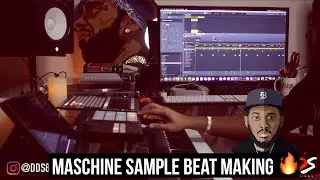 Making A Sample Beat With Maschine & Serato Sample (Maschine Beat Making)