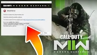 How to Fix COD MW2 Wont Launch | DirectX Encountered An Unrecoverable Error | Easy Ways to Solve