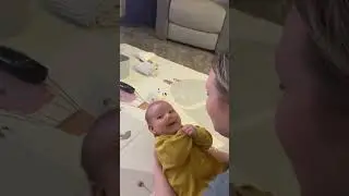 Говорит в 3 месяца малыш 👶