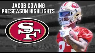 WR Jacob Cowing FULL Preseason Highlights 👀🔥|| NFL Preseason 2024 ||