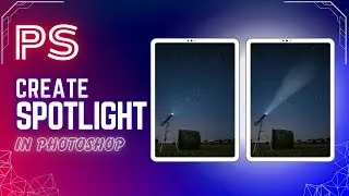 Create Spotlight in Photoshop | Photoshop Editing Tutorial | Photoshop