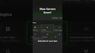 Xbox Servers Down? Check here..