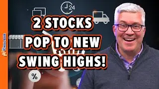 Two Consumer Stocks Popping to New Swing Highs!