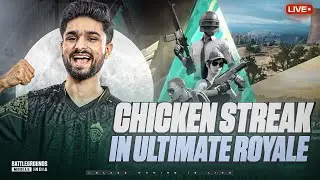 BACK TO BACK CHICKENS IN ULTIMATE ROYALE POSSIBLE? | BGMI LIVE