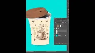 Create a Coffee Cup Mock Up in Photoshop