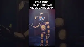 FNaF OFFICIAL Into The Pit Trailer LEAK | FNaF Into The Pit Video Game