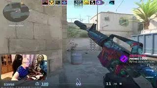 The coolest Grandma ACE ever! (twitch reaction)