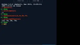 Python 16: Collections - Intro to Lists
