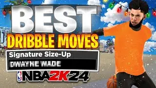 BEST DRIBBLE MOVES in NBA 2K24 (SEASON 3) FASTEST DRIBBLE MOVES + SIGS FOR ALL BUILDS AND BEGINNERS!